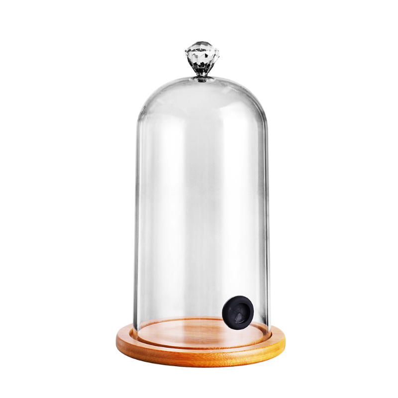 Molecular Cuisine Smoke Cover Smoking Bell Transparent Food Cover Cocktail Cover