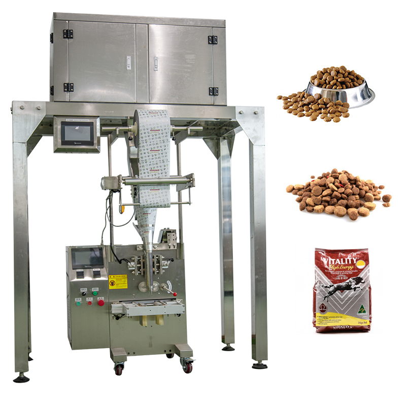 Multihead weigher cashew kernel corn tortilla chips mixed granule packaging machine