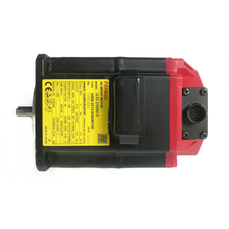 Япония fanuc ac Серводвигатель A06B-0212-B200 для токарного станка с ЧПУ