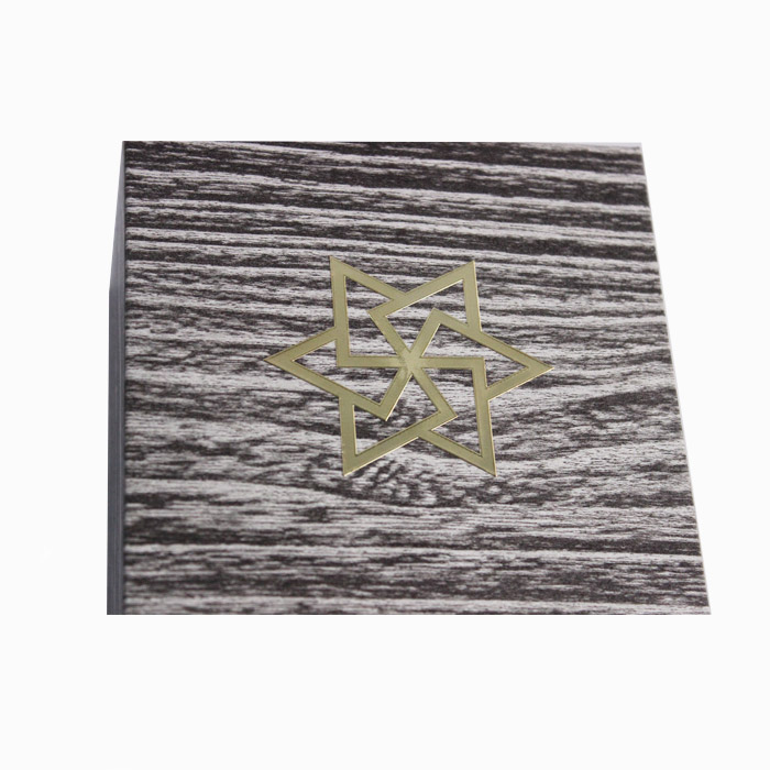 Custom Dubai Paper Cover MDF Perfume Box Wood Luxury Boxes Arabin Gold Color Gravure Logo