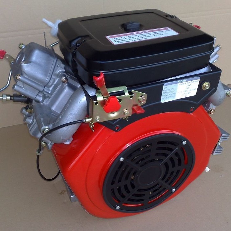 CE одобрен 15 hp фритюрница с одним цилиндром и четырехтактный двигатель с воздушные охлаждением 4-тактный дизельный двигатель