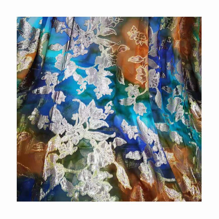 High Quality Garbasar Pure Silk Jacquard Fabric Soft Original Design Turban Shawl For Somalian