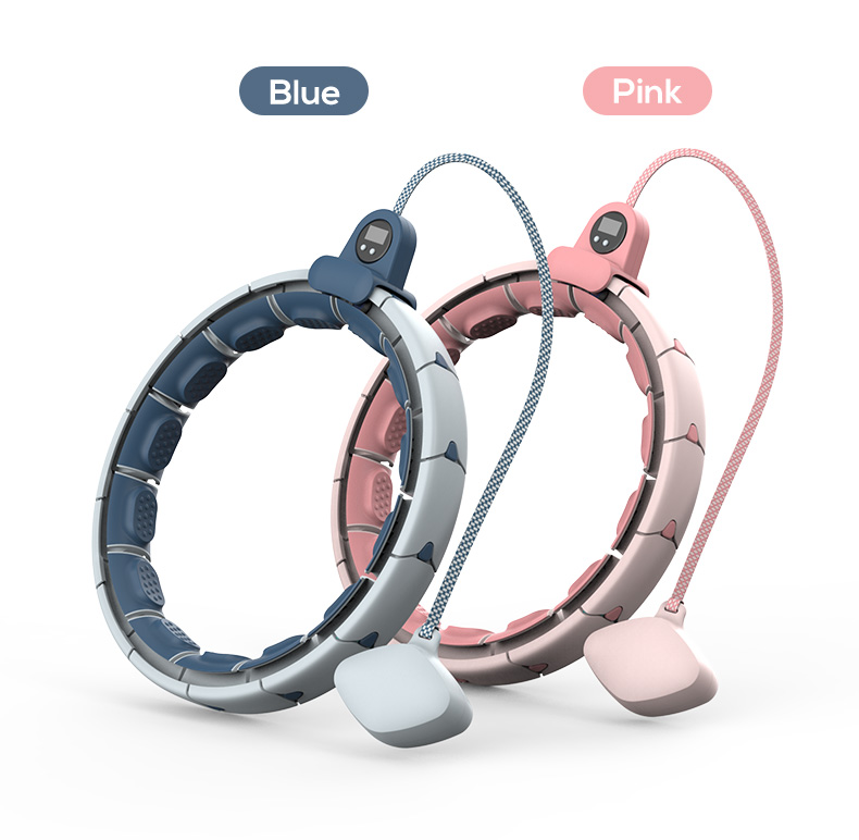 2021 New Arrivals Adjustable Counter Loss Weight Hula Ring Hoop for beauty waist
