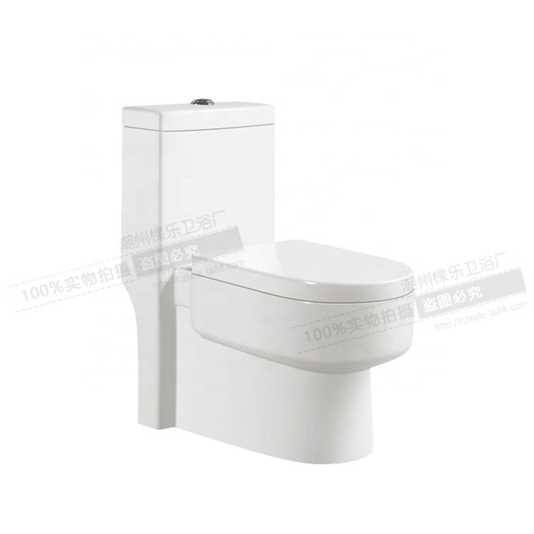 porcelain bathroom single hole washdown one piece toilet