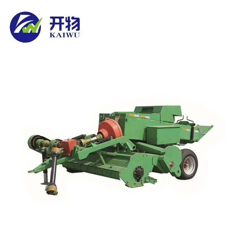 High Quality Tractor Mounted Knife Chopper Silage Net Wrap Film Binding Hay Square Baler