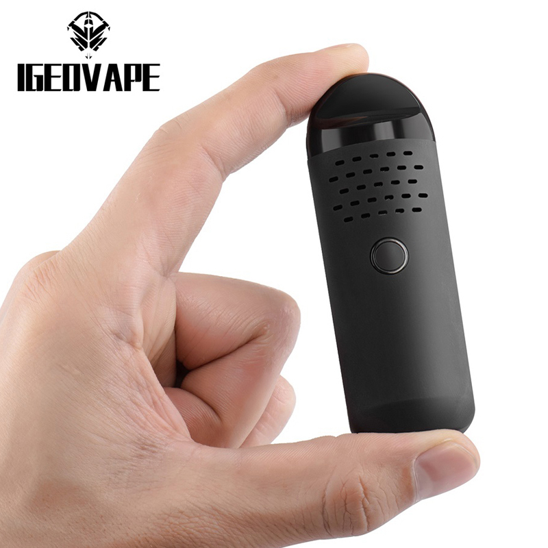 Заводской Пользовательский логотип портативный мини-размер IGEOVAPE сухой травы испаритель лучший вейп электронная сигарета травяной испаритель