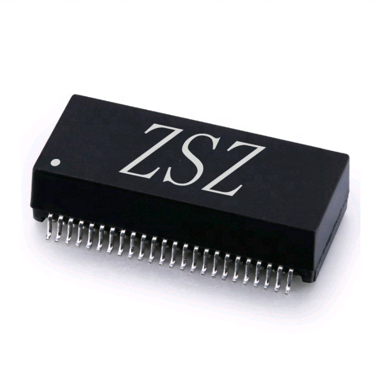 Двухпортовые магнитные модули GP482X002N, 48Pin Lan трансформатор, гигабитный 720mA PoE Plus