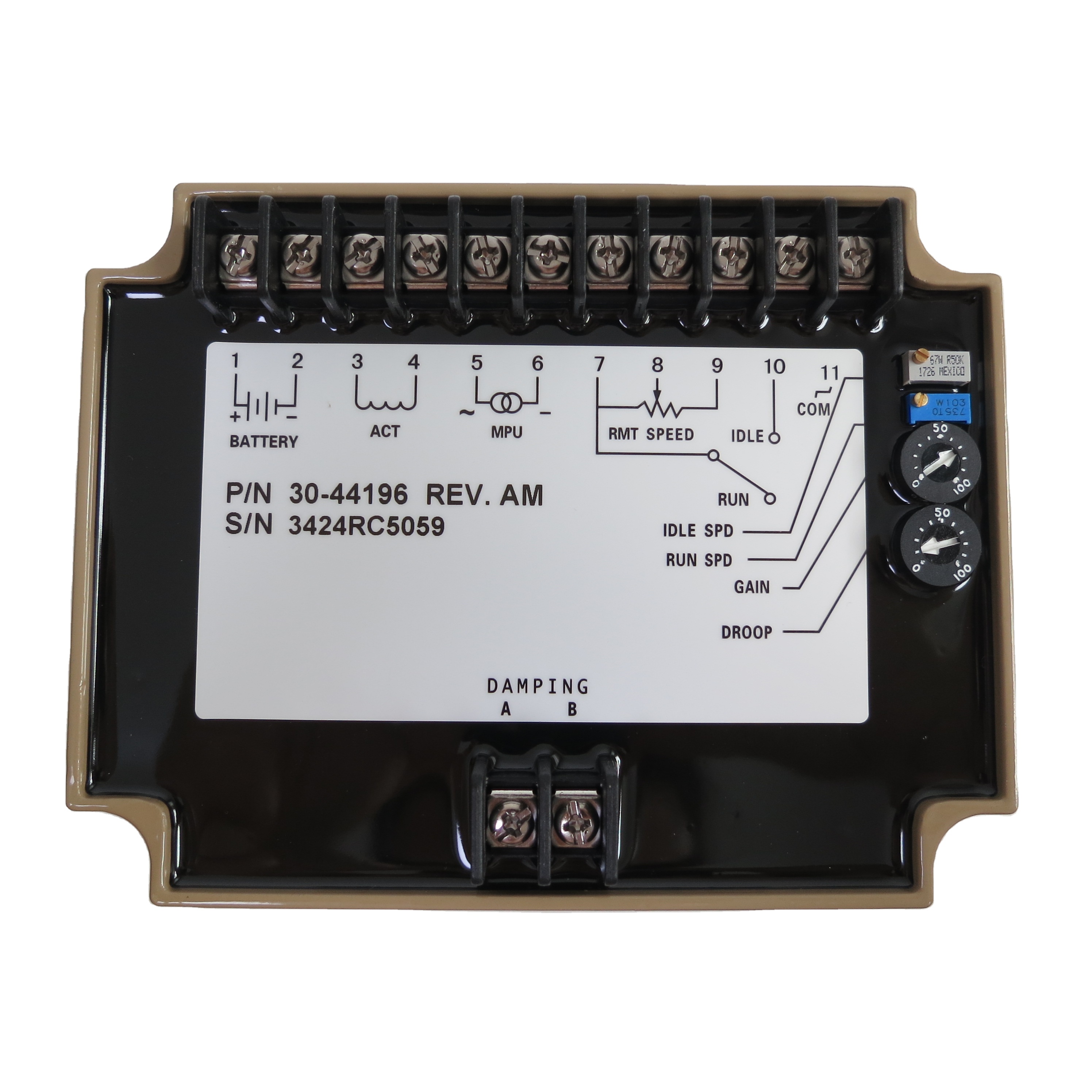 Diesel Engine Parts Electronic Governor Control 3044196