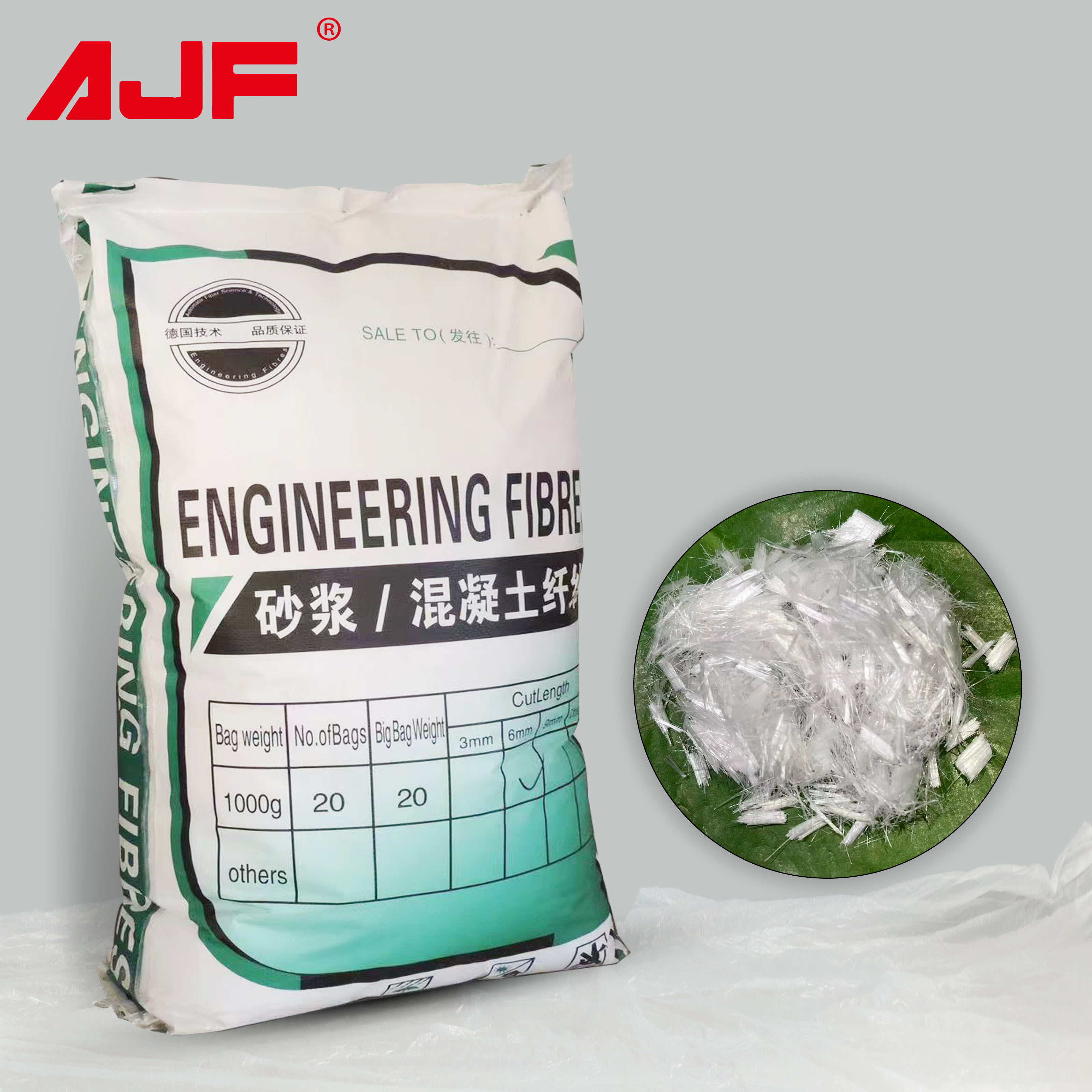 Factory Supplier Polypropylene fiber 3-12mm Impact Resistance Polypropylene fiber Construction Concrete Cement Pp fiber