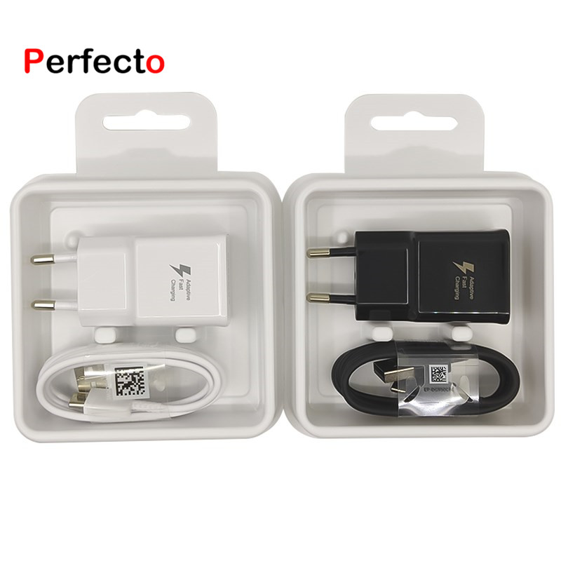 S6 S8 s9 s10 9v1.67A быстрое зарядное устройство usb кабель для samsung настенное usb зарядное устройство адаптер