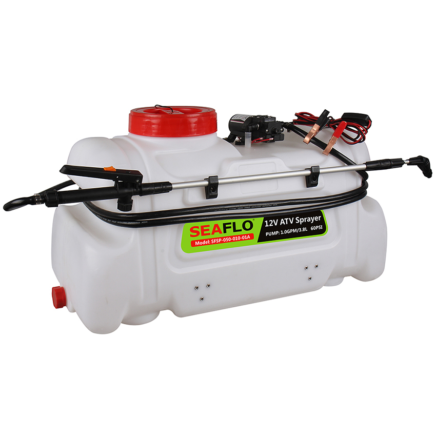 SEAFLO 50L 12V ATV триггер распылитель для газона сада
