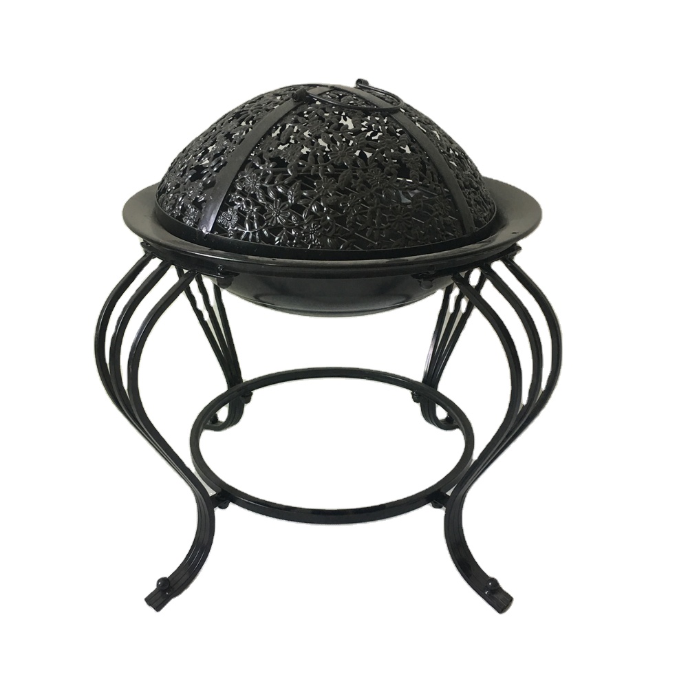 Wholesale Outdoor Garden Cast Iron Fire Pit Garden Stove Metal Wood Burning Patio Firebowl Camping