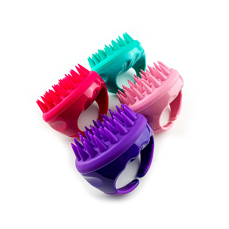 Silicone Head Hair Massage Massager Brush Shower Hair Brush Pet Accessories Dog Grooming Massage Shower Head Brush