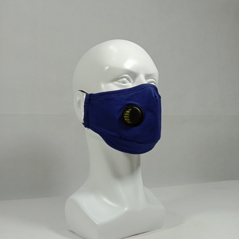 Оптовая продажа PM2.5 черный синий красный белый FaceMask хлопковый facemask с фильтрами с активированным углем