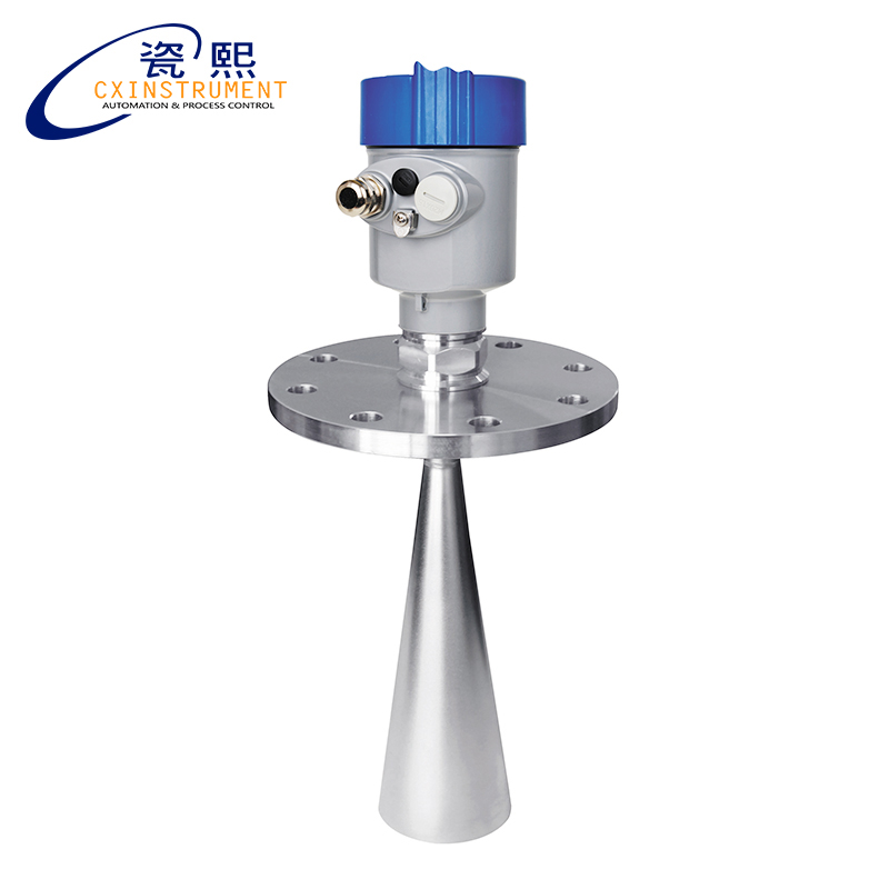 CX-RLM-806 возможностью погружения на глубину до 30 м PTFE 98 мм Труба DN100 фланец хдовой высококачественный Rs485 интеллигентая (ый) радиолокационный индикатор уровня
