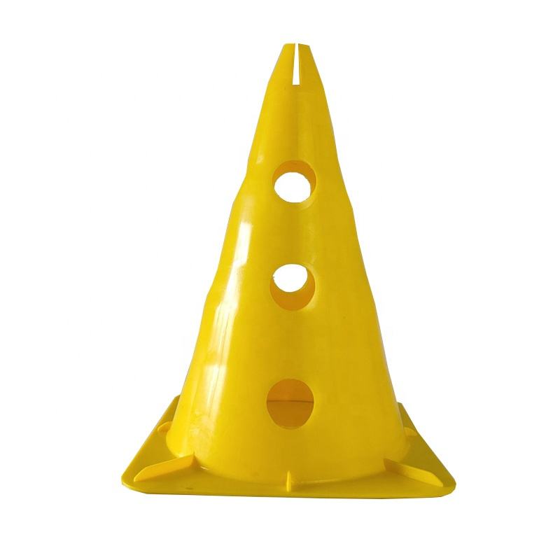Wholesale Soccer Agility Cones With Holes, Football Equipment Soccer Training Disc Cones,Soccer Cones with Holes
