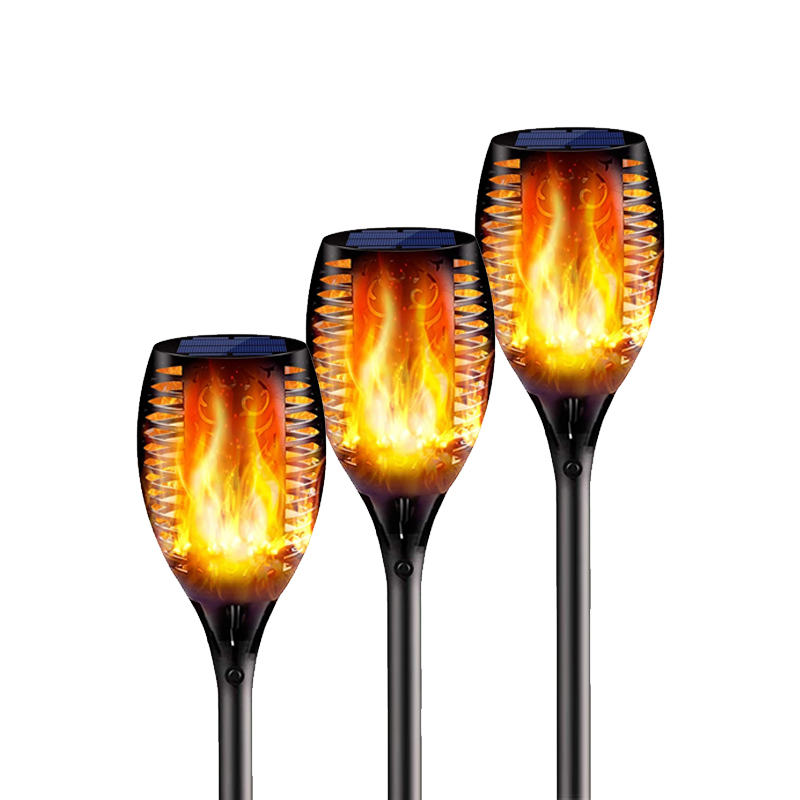 Hot Sale Waterproof Outdoor Lights Solar Lamp Garden Pathway Lights Solar Torches Decoration Lighting