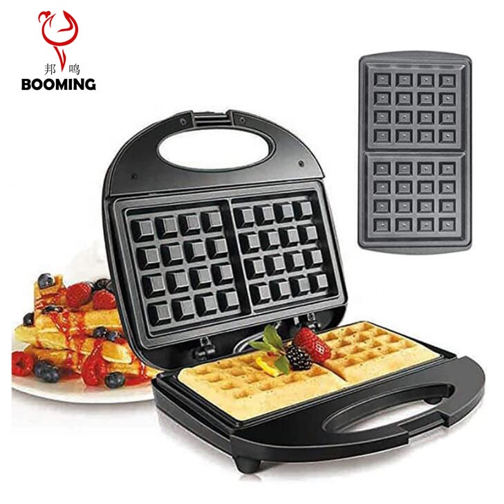 3-in-1 Sandwich Maker Waffle Steak Panini Breakfast Toaster