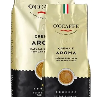 Espresso Creme e Aroma - 100% Arabica Italian Espresso Beans - Made in Italy - For home use and moka pot