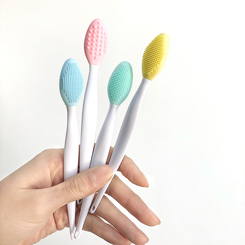 Wholesale Silicone Material Lip Brush Blackhead Pore Horny Nose Cleaning Brush Set