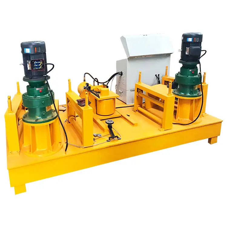Pipe Bending Machine Bender 9kw H Steel Beam Tube Square Pipe Arc Bending Machine Roll Bender For Tunnel Support Subway Construction