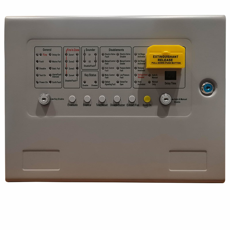 accurate and technical control panel for the alarm system