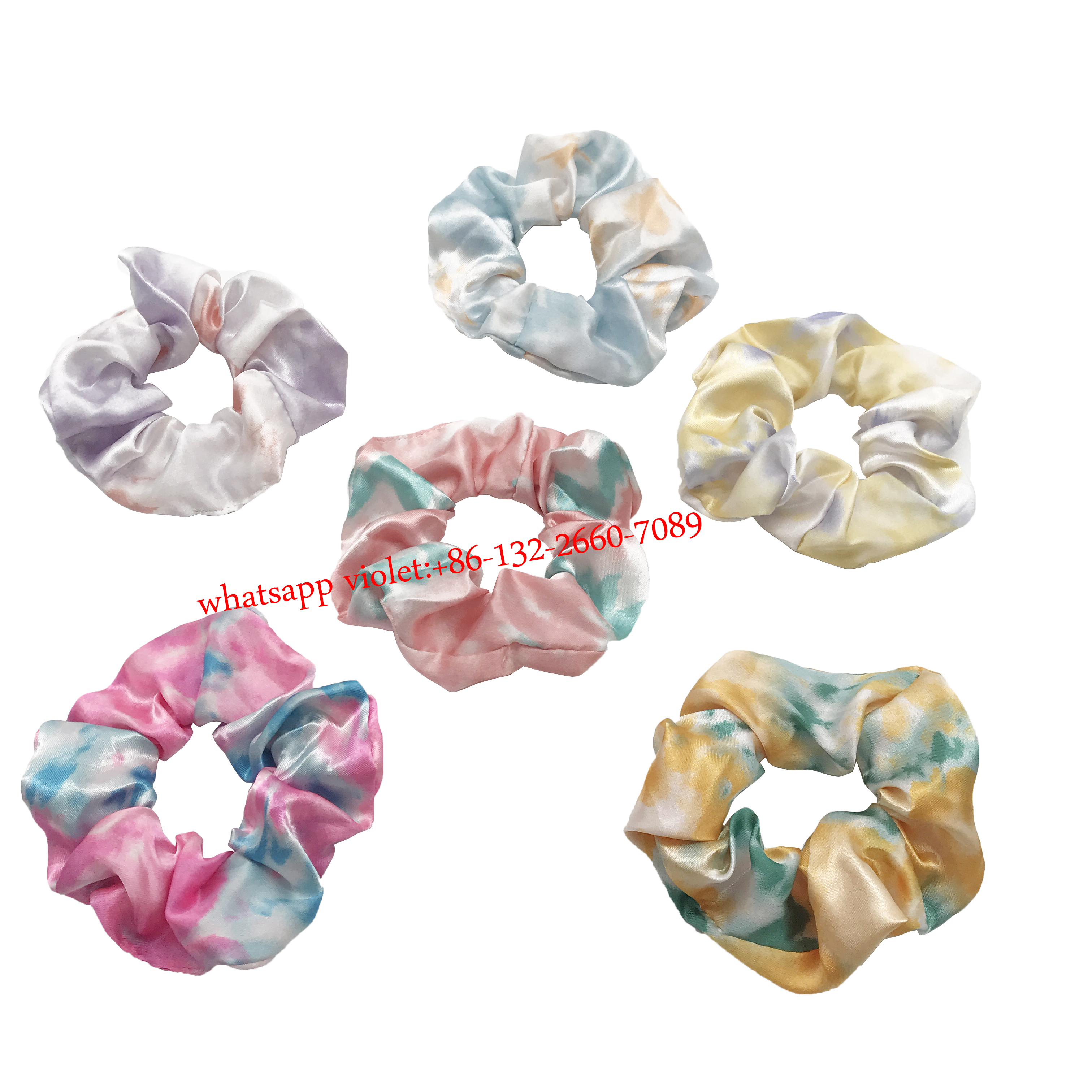 wholesale hair band ponytail holder with custom logo for hair accessory