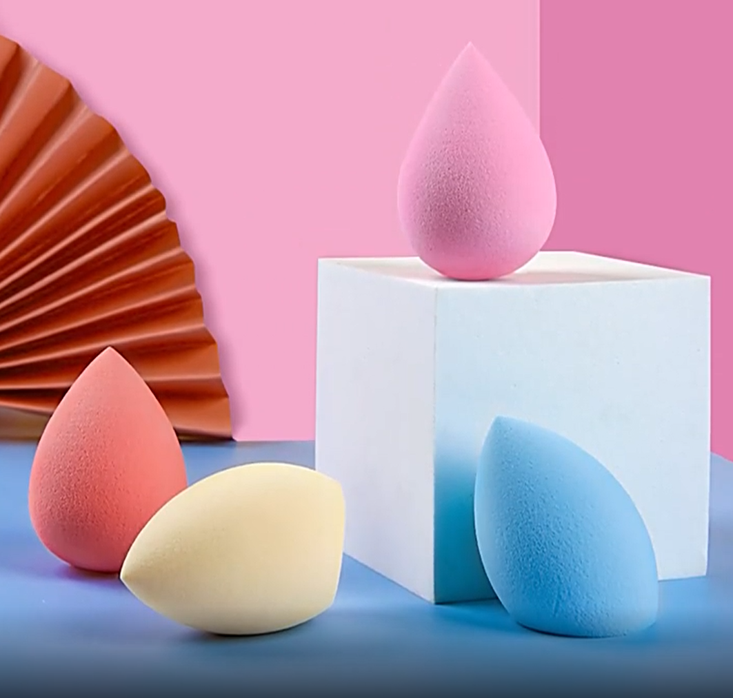 Красная мягкая губка для макияжа, набор для макияжа, коробка для блендера, лучший подарок для девочек, четыре цвета в одной коробке и два разных набора на выбор