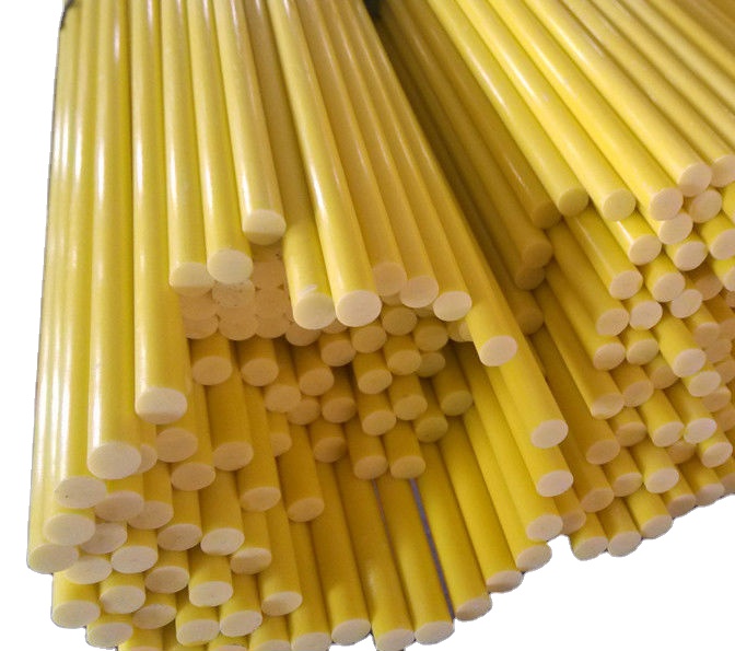 Fiberglass reinforced plastics tent poles Frp pole / rod tube / solid fiberglass rods for sale
