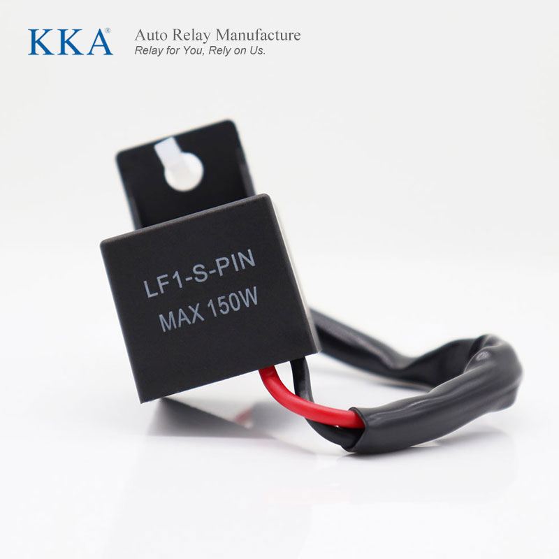Car/Motorcycle LED Flasher Relay  12V/24V 2PIN/3PIN for Normal Bulb   LED Bulb  Adjustable for Auto Turn Signal