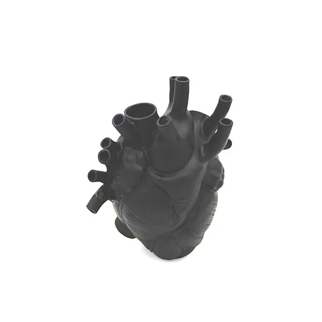 Dropshipping Anatomical Heart Vases for Flowers Creative Heart-Shaped Sculpture Customized Vase for Home Decoration