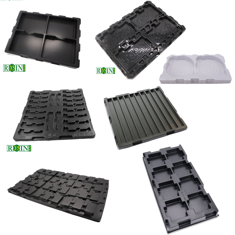 PS Plastic Pcb Packaging Blister Anti-static Esd Tray Pack For Electronics