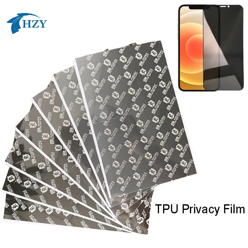 New Arrivals 2.5D Screen Protector Anti Spy Privacy Waterproof TPU Hydrogel Film For IPhone X XR XS 11 12 Pro Max