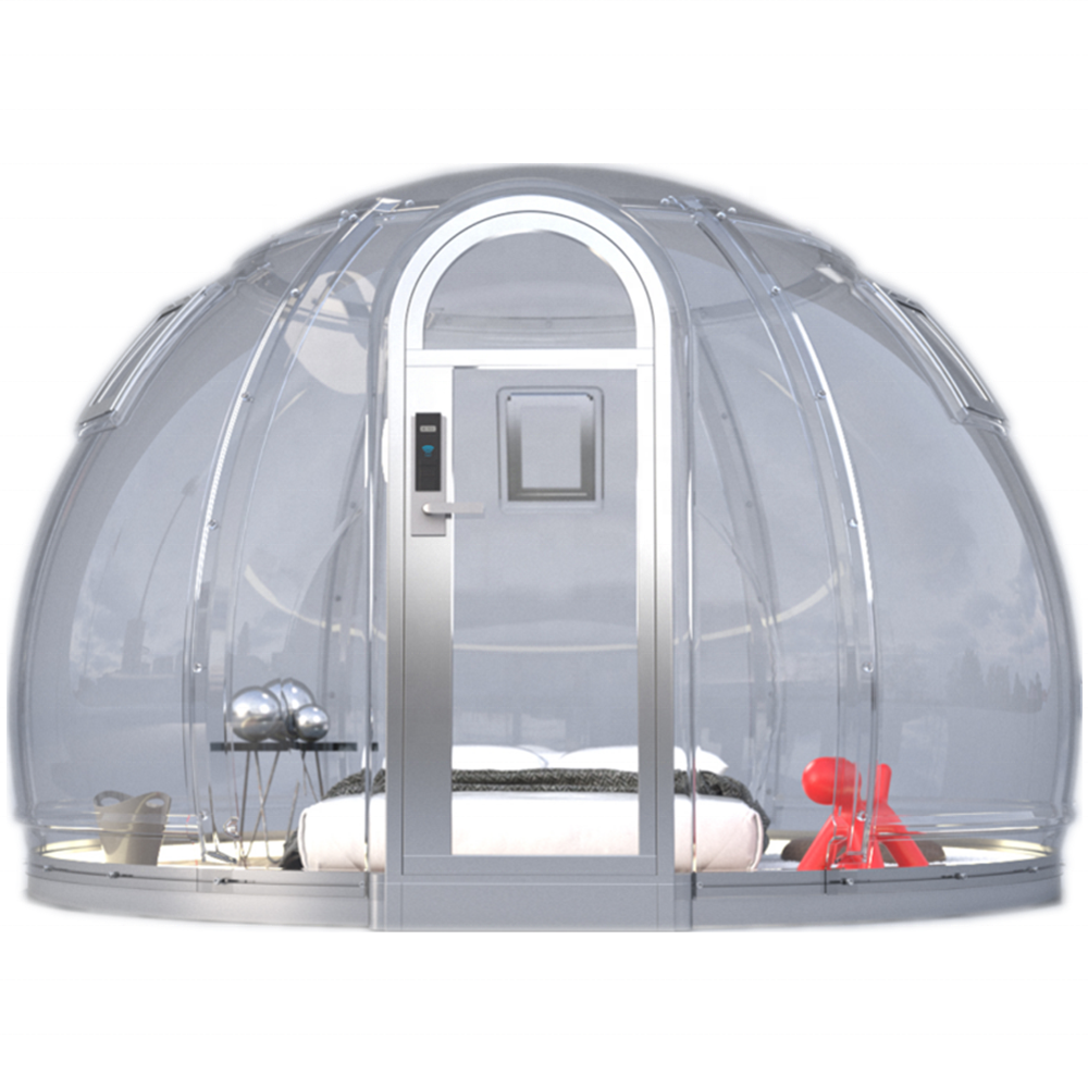 Термоформованный прозрачный купол из поликарбоната igloo для кемпинга