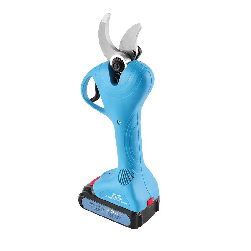 Garden tree electric lithium battery powered pruning shears
