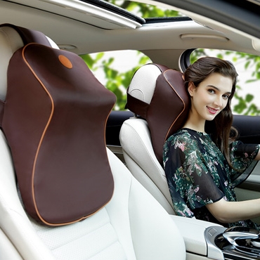 Auto Car Headrest Neck Pillow Lumbar Back Support Head Restraint Cushion for Driver Memory Foam Car Pillows