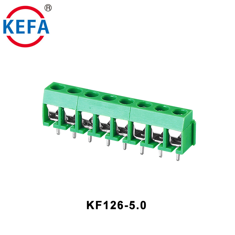 Клеммная колодка KEFA KF126, 5,0 мм, 250 В, 8 А, 5 мм