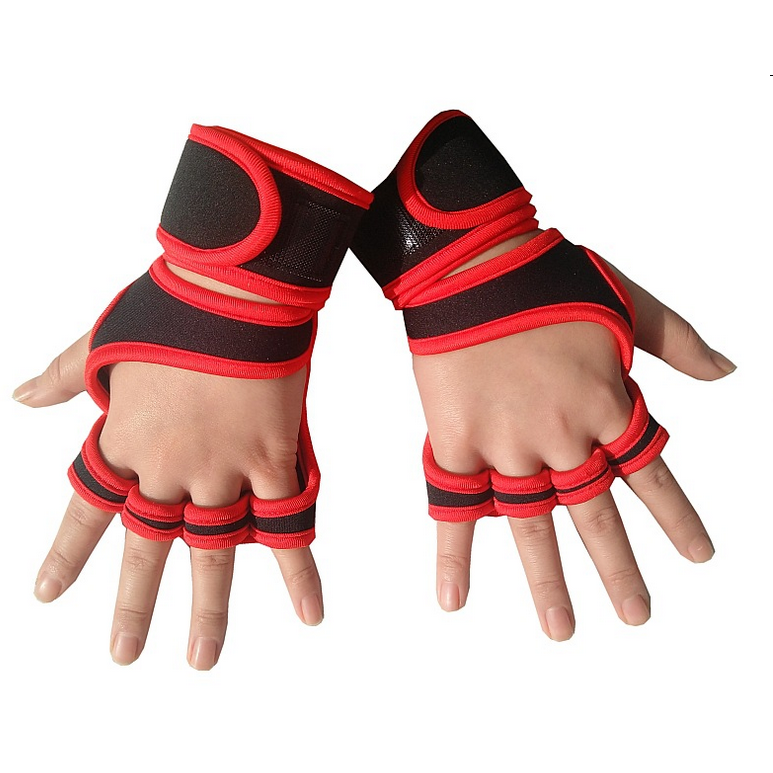 Bodybuilding Workout GYM Sports Mittens Wholesale Durable Half Finger Weight Lifting Custom GYM Mittens For Men