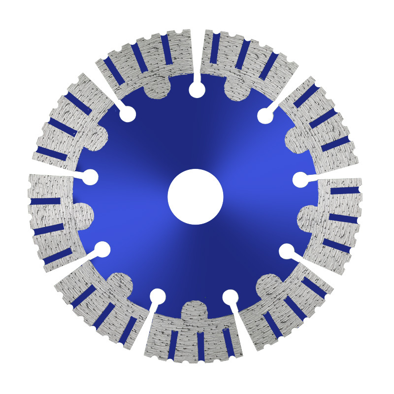 125mm Hot-pressed 5inch striated diamond cutting disc for concrete cutting saw blades