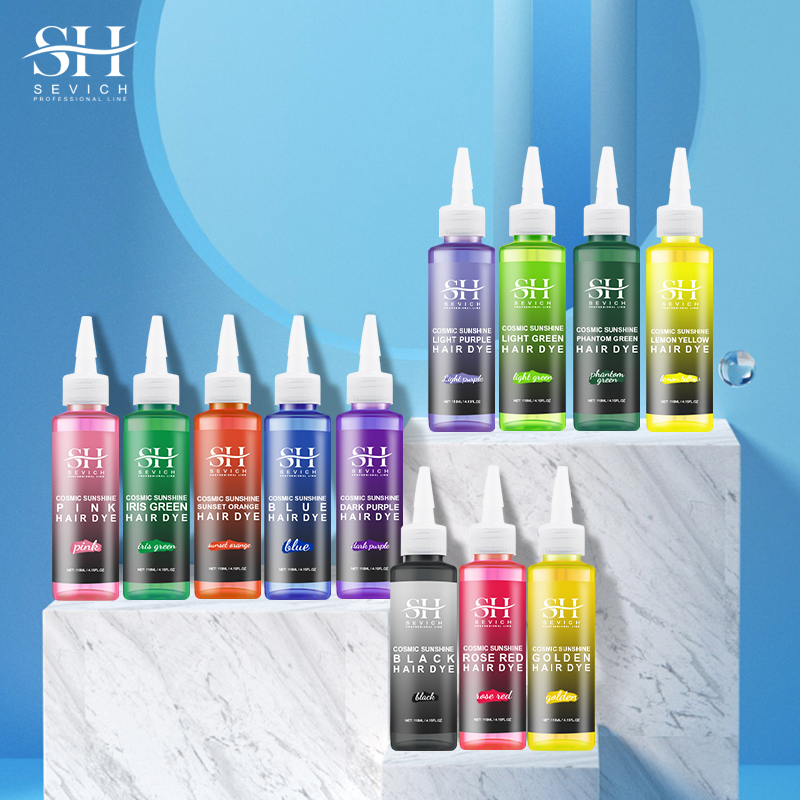 Semi Permanent Ammonia Free Hair color Hypoallergenic Blonde Hair Dye For Professional Hair Coloring
