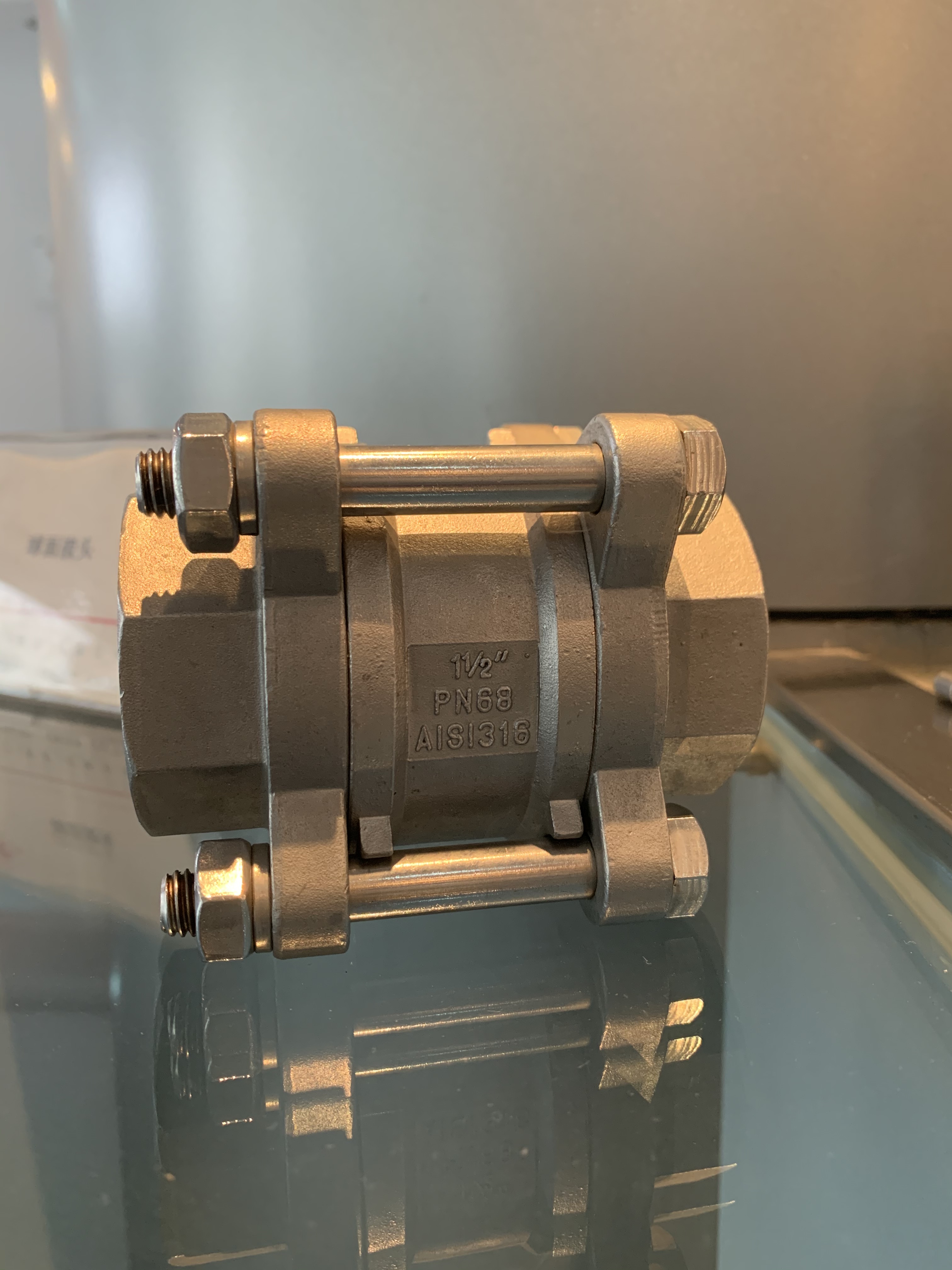 API CE Factory горячая Распродажа ручной 3PC тип NPT BSPP SS шаровой клапан Для WOG