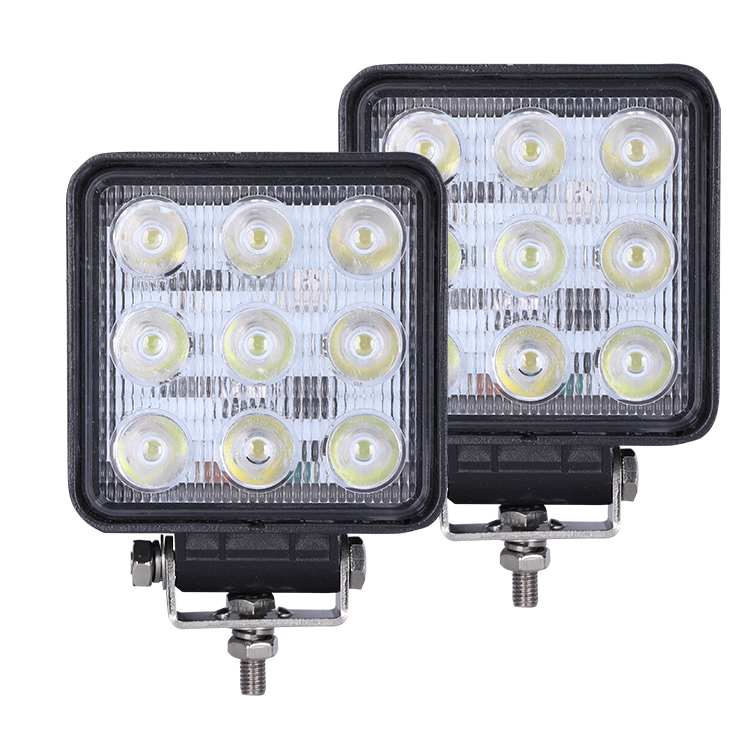 12v High Quality Driving Light Hot Sale 45w Led Work Light With Spot Beam Car Accessories Led Work Lamp for Jeep Truck Offroad