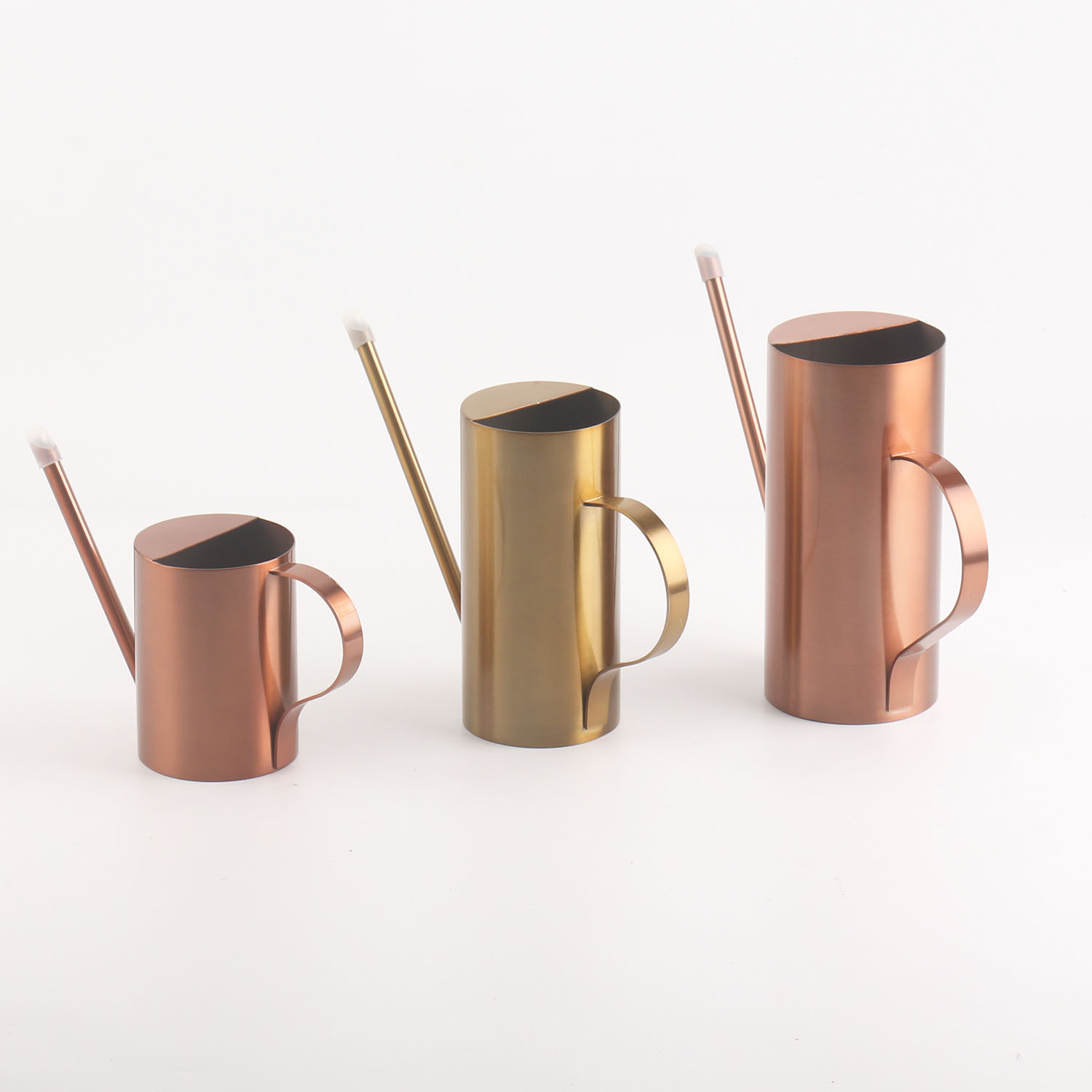 Stainless Steel Watering Can Metal Watering Can with Long Spout to Prevent Spillage Perfect Plant Watering Can