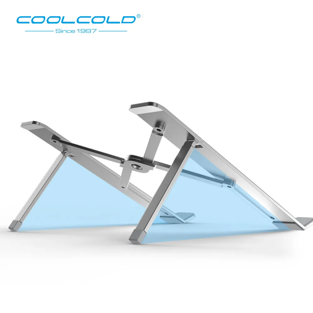 18 degree aluminum alloy notebook cooler stand desktop tablet notebook adjustable laptop stand