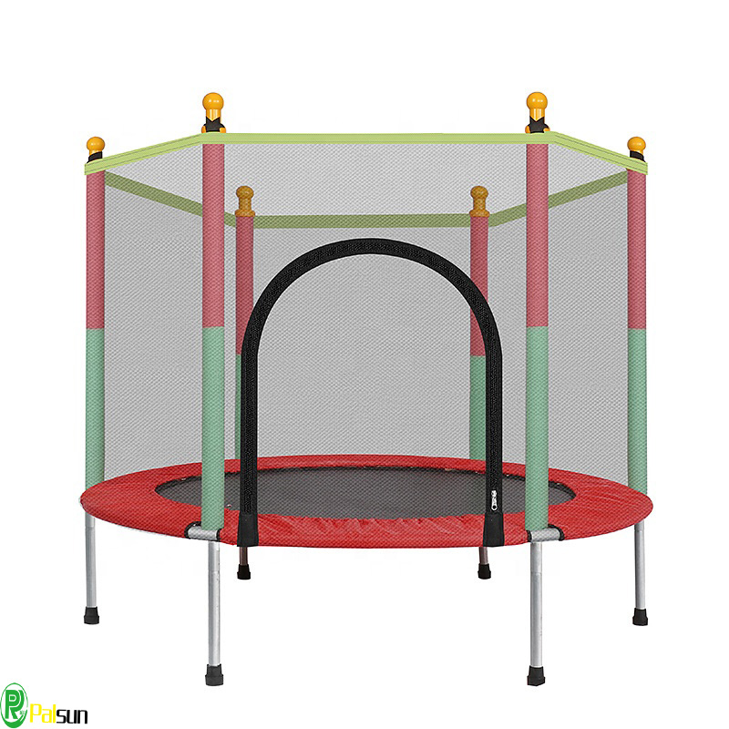 Cheap Price Outdoor Fitness Exercise Equipment Trampoline Customized Size Kids Trampoline For Unisex