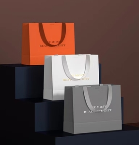 Wholesale White Black Paper Shopping Goodie Bags Custom White Paper Gift Bags With Handles