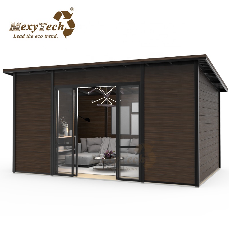 Easy To Install Portable Poultry Plastic Garden Shed Modern With Floors