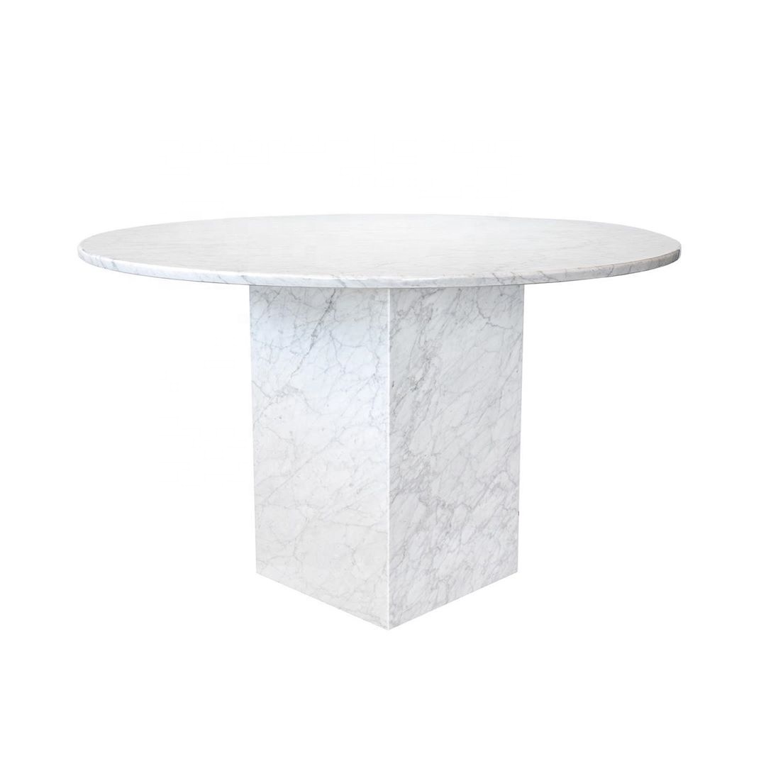 2021 New Rectangular Italian Marble Top Dining Tables for Sale