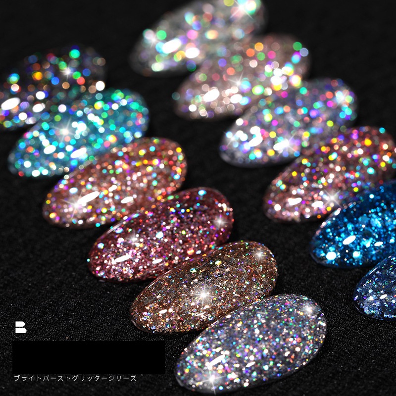 Высокое качество, Длительное Действие, блеск Diamond UV супер флэш-диско ногтей Гель-лак