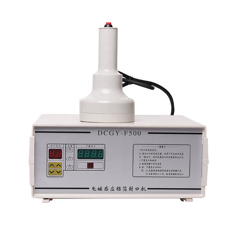 High Speed Automatic Glass Jar Plastic Bottle Induction Sealer Aluminum Foil Sealing Machine